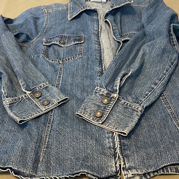 SONOMA Life-Style DENIM Women JACKET size 1X” - Picture 13 of 13